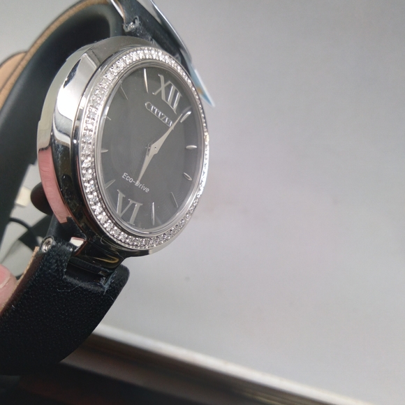 Womens Citizen Watch Ecodrive Diamond Bezel - Picture 4 of 7